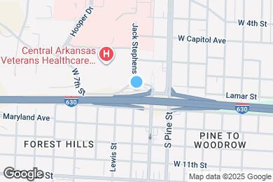 Map image of the property - 4015 W 7th St