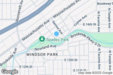 Map image of the property - 1417 N Hamilton Ave