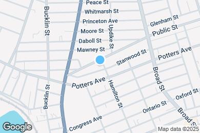 Map image of the property - 121 Stanwood St