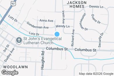 Map image of the property - 3970 Jerome Ct