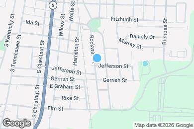 Map image of the property - 911 Rockwall St