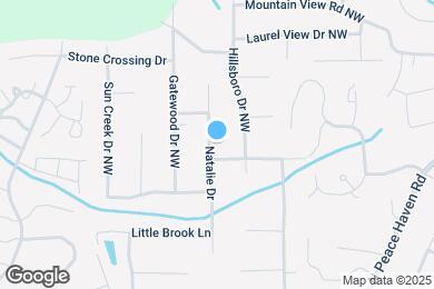 Map image of the property - 317 Natalie Dr