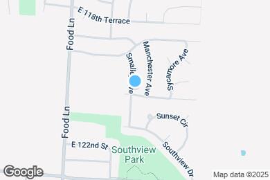 Map image of the property - 7808 E 120th St