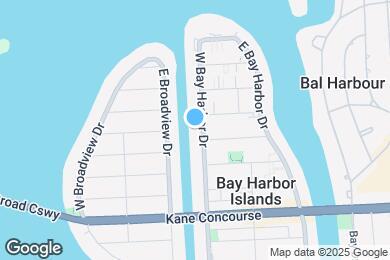 Map image of the property - 9940 W Bay Harbor Dr