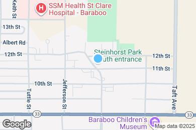 Map image of the property - 1300 Washington Ave.