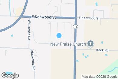 Map image of the property - 1603 S Blandford St