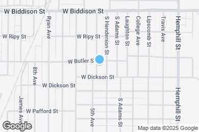 Map image of the property - 3709 Baldwin Ave