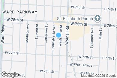Map image of the property - 7600 Washington St