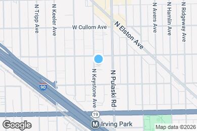 Map image of the property - 4145 N Keystone Ave