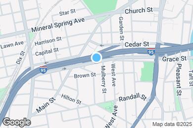 Map image of the property - 95 Mulberry St