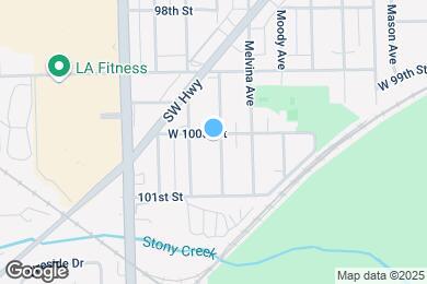 Map image of the property - 10002 Merrimac Ave