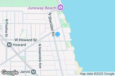 Map image of the property - 7609 N Sheridan Rd