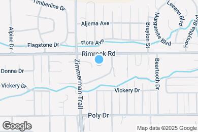Map image of the property - 3363 Racquet Club Dr