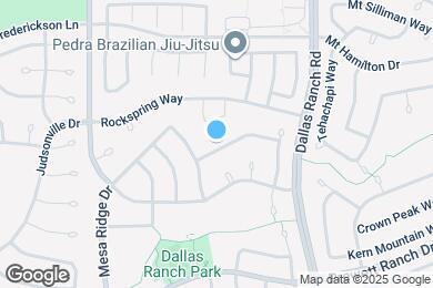 Map image of the property - 1116 Ranch Point Way