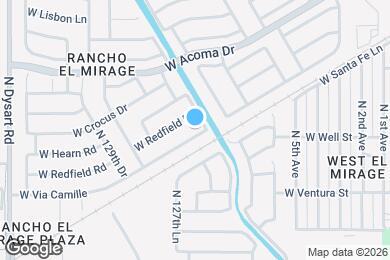 Map image of the property - 12710 W Via Camille