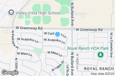 Map image of the property - 14840 W Acapulco Ln