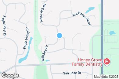 Map image of the property - 1405 Willshire Dr
