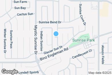 Map image of the property - 4023 Sunrise Creek Dr