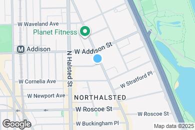 Map image of the property - 707 W Brompton Ave