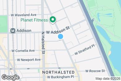 Map image of the property - 713 W Brompton Ave