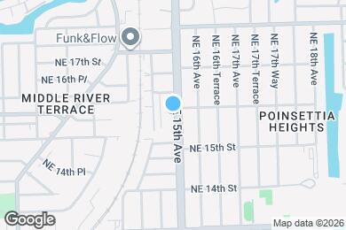 Map image of the property - 1531 NE 15th Ave