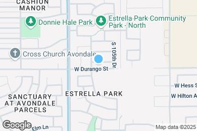 Map image of the property - 10535 W Chickasaw St