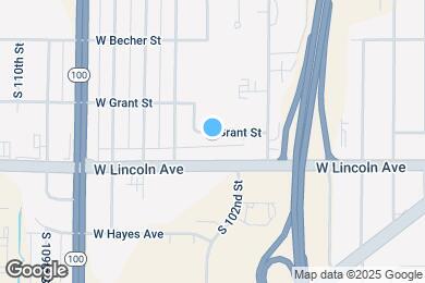 Map image of the property - Grant Street Apartments
