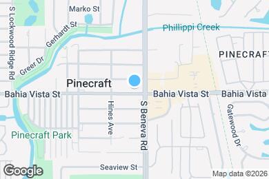 Map image of the property - 3533 Bahia Vista St