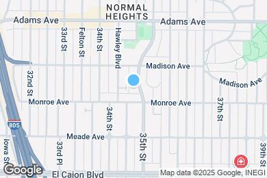 Map image of the property - 4540 35th St