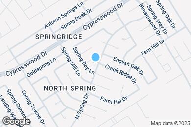 Map image of the property - 2515 N Spring Dr