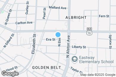 Map image of the property - 801 N Elm St