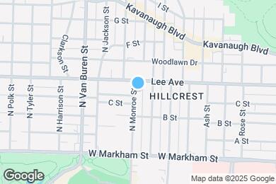 Map image of the property - 411 N Monroe St