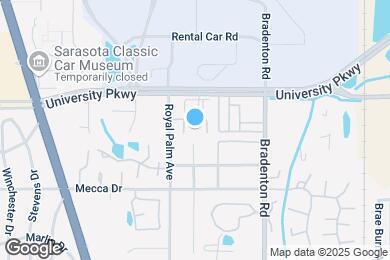 Map image of the property - 5310 Royal Palm Ave