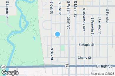 Map image of the property - 502 S Pine St