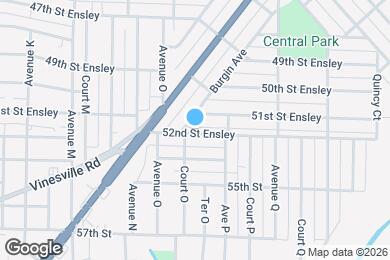 Map image of the property - 1532 52nd St Ensley