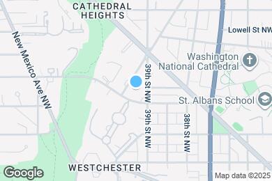 Map image of the property - 3901 Cathedral Ave NW