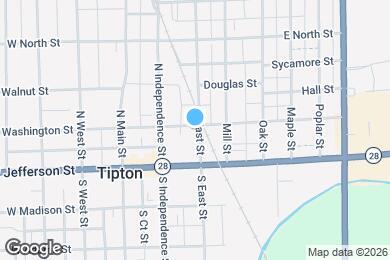Map image of the property - 235 E Washington St