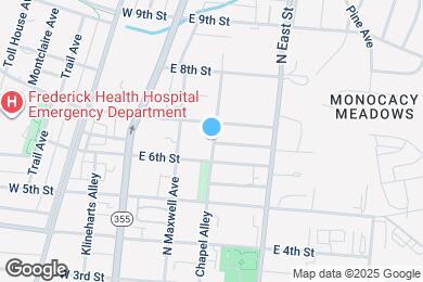 Map image of the property - 615 Chapel Alley