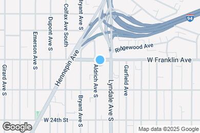 Map image of the property - 2007 Aldrich Ave S