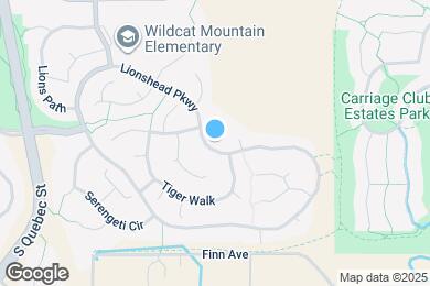Map image of the property - 6765 Lionshead Pkwy