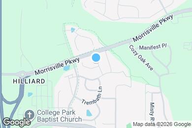 Map image of the property - 6000 Fryars Gate Ct