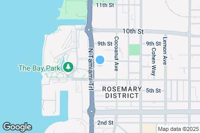 Map image of the property - 750 N Tamiami Trl