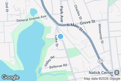 Map image of the property - 70 Washington Ave