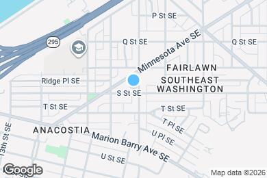 Map image of the property - 1736 S St SE
