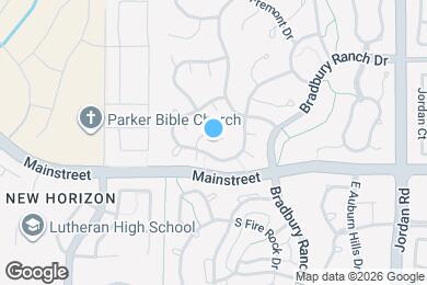 Map image of the property - 11050 Grouse Ct