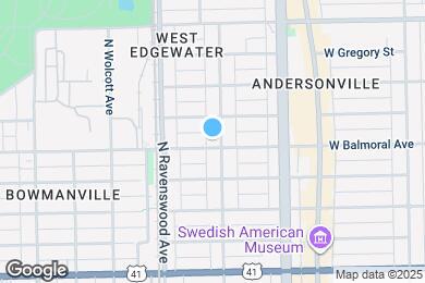 Map image of the property - 5404 N Paulina St
