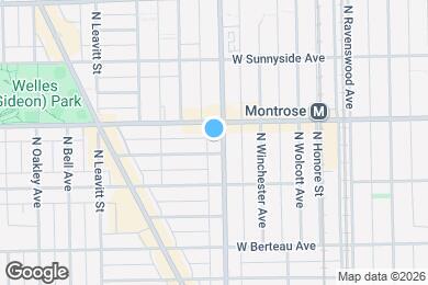 Map image of the property - 4342 N Damen Ave