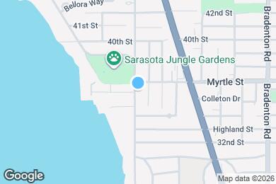 Map image of the property - 3524 Bay Shore Rd