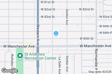 Map image of the property - 1651 W 85th St