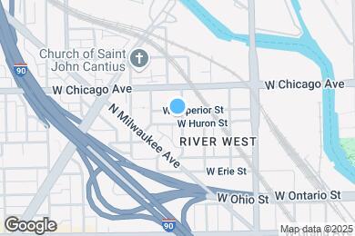 Map image of the property - 925 W Huron St